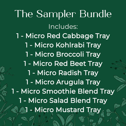 Sampler Bundle - 9 Tray Pack