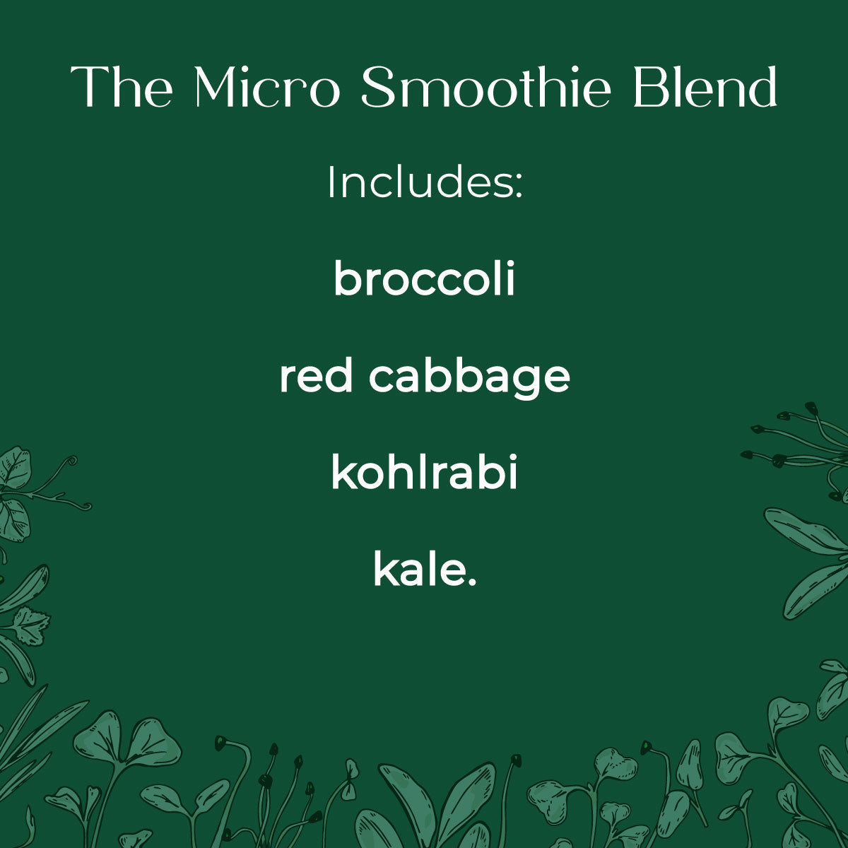 Micro Smoothie Blend - 9 Tray Pack